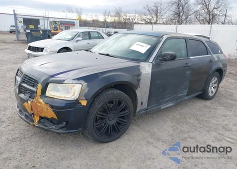 2008 Dodge Magnum из США, поврежденный, VIN 2D4FV47T68H167573